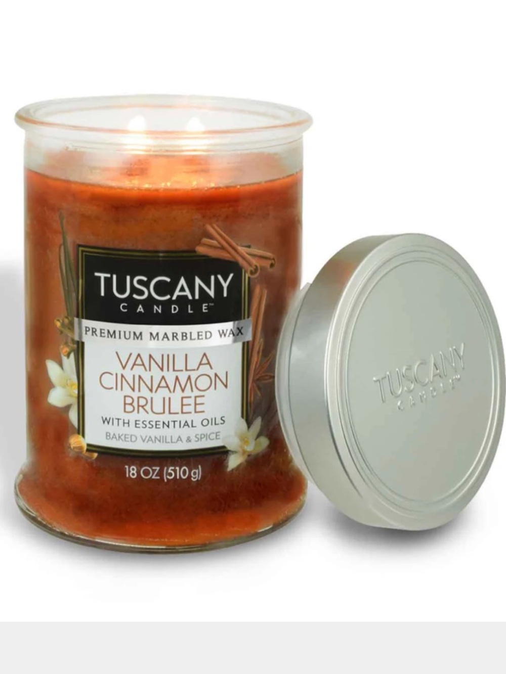 Tuscany Candle Vanilla Cinnamon Brulee - Picture 2 of 10